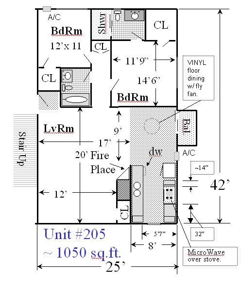 V205 Floor Plan 2013 Update