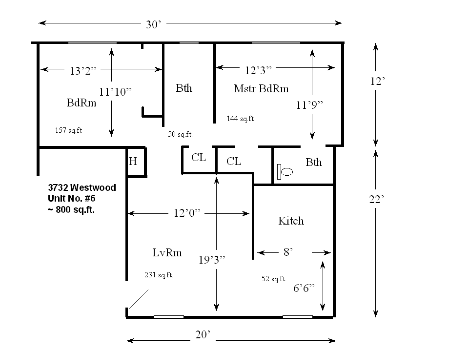 3732 Westwood Floor Plan