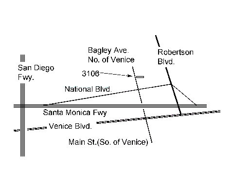 3106 Bagley Area Map