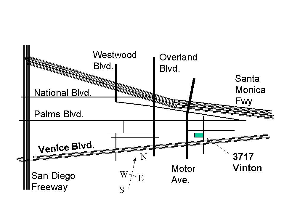 Vinton Location Map